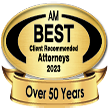 AM | Best Client Recommended Attorneys | 2023 | Over 50 Years